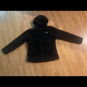 Medium weight jacket with removable hood